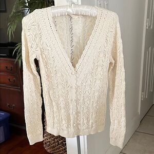 Sezane Cotton Francisco Sweater